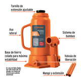 GATO HIDRAULICO DE 12 TON TIPO BOTELLA
