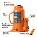 GATO HIDRAULICO DE 20 TON TIPO BOTELLA