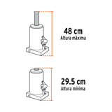 GATO HIDRAULICO DE 50 TON TIPO BOTELLA