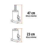 GATO HIDRAULICO DE 8 TON TIPO BOTELLA