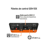 GENERADOR ELÉCTRICO A GASOLINA, INDUSTRIAL, 2,500 W