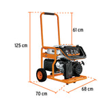 GENERADOR ELICTRICO PORTATIL 8 KW MOTOR A GASOLINA, TRUPER