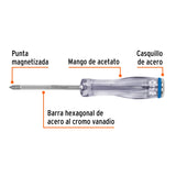 DESARMADOR PHILLIPS #1 DE GOLPE 3/16'X3'
