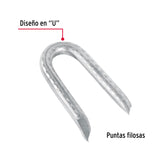 GRAPA GALVANIZADA PARA ALAMBRE DE PÚAS 1 1/4" CAJA 10KG