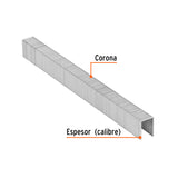 GRAPAS PARA ENEU-3/8, 13MM, 5000 PZAS