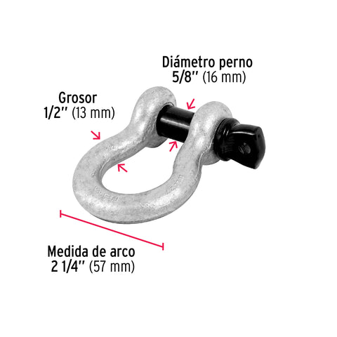 GRILLETE DE 1/2'