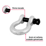 GRILLETE DE ACERO FORJADO 1-3/8', FIERO