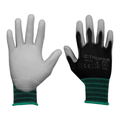GUANTE NYLON,POLIURETANO ESPUMADO,MED.