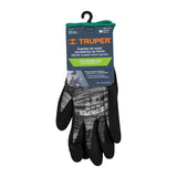 GUANTES DE NYLON RECUBIERTOS DE NITRILO, MEDIANOS