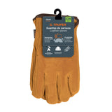 GUANTES USO RUDO, CARNAZA, BANDA AJUSTABLE, CHICOS