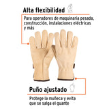 GUANTES DE OPERADOR PIEL DE RES