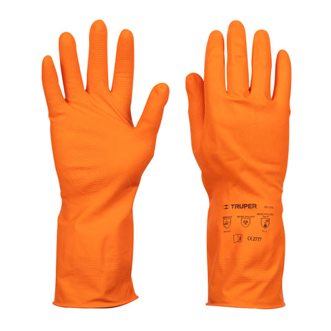 GUANTE DE LATEX PARA LIMPIEZA MEDIANO