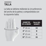 GUANTES DE LATEX MEDIANO POR PIEZA