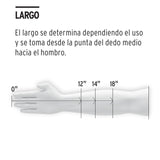 GUANTE D/CARNAZA PALMA REFORZADA CORTOS