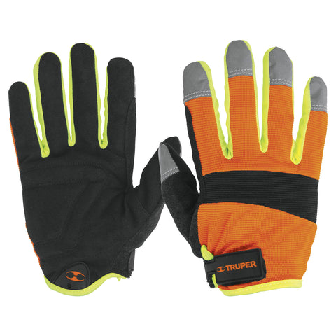 GUANTES PARA MECÁNICO, ALTA VISIBILIDAD