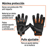 GUANTES PARA MECAICOS CON PROTECCION ANTI-IMPACTO