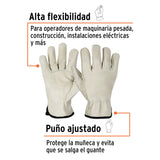 GUANTES DE PIEL DE CERDO, TIPO OPERADOR, TRUPER