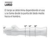 GUANTES LIMPIEZA, NITRILO VERDE,MEDIANOS
