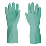 GUANTES LIMPIEZA, NITRILO VERDE, GRANDES