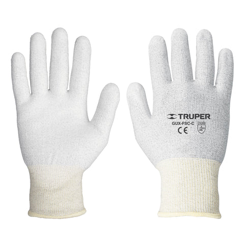 GUANTES DE FIBRA DE CARBONO, GRANDES