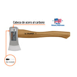 HACHA CAZADORA 1-3/4 LB, MANGO HICKORY 18', TRUPER