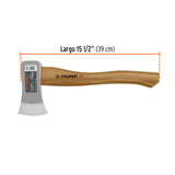 HACHA CAZADORA 1-3/4 LB, MANGO HICKORY 18', TRUPER