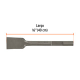 CINCEL PALA ZANCO HEXAGONAL DE 3' X 16', TRUPER