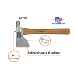 HACHA DOMESTICA DE 1-1/2LBS CON MANGO