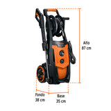 HIDROLAVADORA ELECTRICA, 2000PSI, MOTOR DE INDUCCION EXPERT