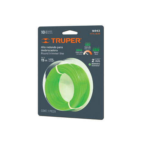 HILO REDONDO, 15 M X 2 MM, TARJETA