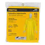 GABARDINA IMPERMEABLE PVC ESPESOR 0.10MM EXTRA GRANDE PRETUL
