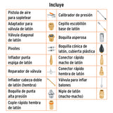 JGO. 18 ACCESORIOS NEUMATICOS(MECANICO)
