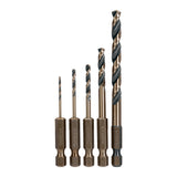 JUEGO DE 5 BROCAS MULTIMATERIAL, TRUPER
