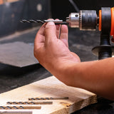 JUEGO DE 9 BROCAS PARA CONCRETO, MADERA Y METAL