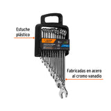 JGO 11-LLAVES COMBINADAS 6-22MM ESTUCHE