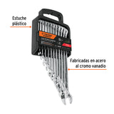 JUEGO DE 11 LLAVES COMBINADAS STD PULIDAS, TRUPER EXPERT