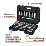 JUEGO DE 31 HERRAMIENTAS CUADRO 1/2' STD PARA MECANICO
