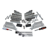 JUEGO 210 HERRAMIENTAS 1/4', 3/8' Y 1/2' STD Y MM P/MECANICO