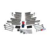 JUEGO 217 HERRAMIENTAS 1/4', 3/8' Y 1/2' STD Y MM P/MECANICO