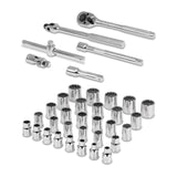 JUEGO DE 36 PIEZAS CUADRO DE 3/8"