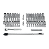 JUEGO DE 73 HERRAMIENTAS CUADRO 3/8' STD Y MM PARA MECANICO