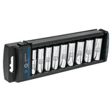JGO DE DADOS LARGOS MM CUADRO 3/8' 9 PZAS
