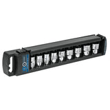 JGO DE DADOS MM CUADRO 3/8' 9 PZAS