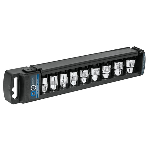 JGO DE DADOS MM CUADRO 3/8' 9 PZAS