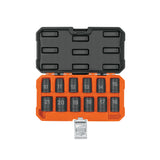 JUEGO 12 DADOS 1/2' IMPACTO PROTECCISN PLASTICA 6P MM