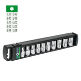 JUEGO DADOS, PUNTA TORX,1/2', 10 PZAS.