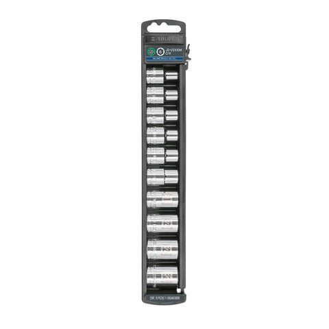 JUEGO DADOS, PUNTA TORX,1/2', 10 PZAS.