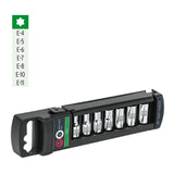 JUEGO DE 7 DADOS TORX CUADRO 1/4', TRUPER