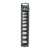 JUEGO DADOS, PUNTA TORX, 3/8', 9 PZAS