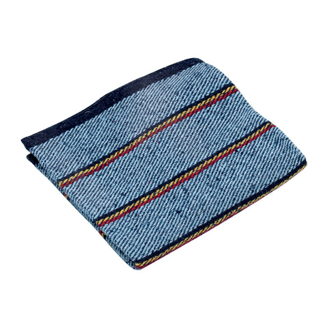 JERGA SARGA GRUESA DE 1M X48 CM AZUL